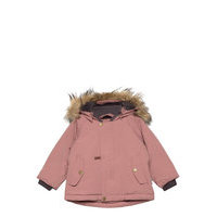 Wally Fake Fur Jacket, M Outerwear Snow/ski Clothing Snow/ski Jacket Vaaleanpunainen Mini A Ture
