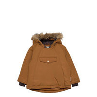Wang Fake Fur Jacket, M Outerwear Snow/ski Clothing Snow/ski Jacket Ruskea Mini A Ture