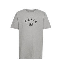 Brand T-Shirt T-shirts Short-sleeved Harmaa Makia
