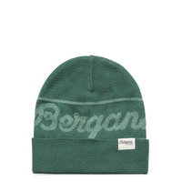 Bergans Logo Youth Beanie Accessories Headwear Hats Beanie Vihreä Bergans