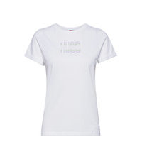 The Slim Tee 11 T-shirts & Tops Short-sleeved Valkoinen HUGO
