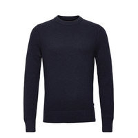 Oliver Structure Sweater Neulepaita Pyöreä Kaula-aukko Sininen J. Lindeberg