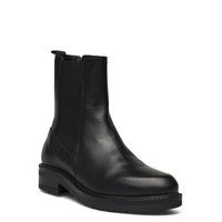 Jemma Long Shoes Chelsea Boots Musta Pavement