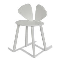 Mouse Chair School Home Furniture Chairs & Stools Valkoinen Nofred