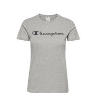 Crewneck T-Shirt T-shirts & Tops Short-sleeved Harmaa Champion