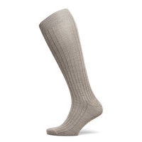 Egtved Kneehigh Sock, Rib,Wool Underwear Socks Regular Socks Beige Egtved