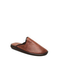 Leather Slipper Aamutossut Tohvelit Ruskea Hush Puppies