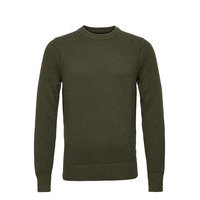 Oliver Structure Sweater Neulepaita Pyöreä Kaula-aukko Vihreä J. Lindeberg