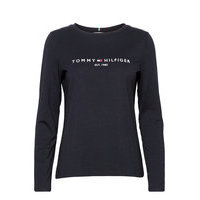 Im Regular Hilfiger C-Nk Tee Ls T-shirts & Tops Long-sleeved Sininen Tommy Hilfiger