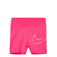 Nike Girls Df Biker Short Shortsit Vaaleanpunainen Nike