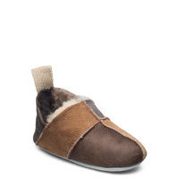 Nol Shoes Baby Booties Beige Shepherd