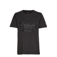 Black Out Tee T-shirts & Tops Short-sleeved Musta Superdry