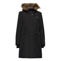 Erika Wns Parka 2 Outerwear Parka Coats Musta Didriksons