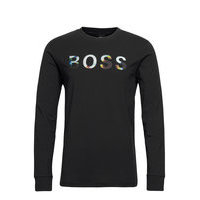 Tdigitize T-shirts Long-sleeved Musta BOSS