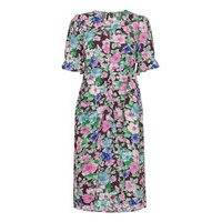 Vmelin Aop 2/4 Dress With Detail Exp Dresses Everyday Dresses Sininen Vero Moda