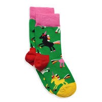 Kids Unicorn Sock Socks & Tights Socks Monivärinen/Kuvioitu Happy Socks