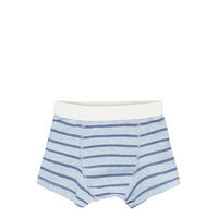 Boxer Po.P Striped Preschool Alushousut Sininen Polarn O. Pyret