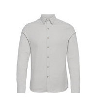 Light Flannel Slim Shirt Paita Rento Casual Harmaa J. Lindeberg