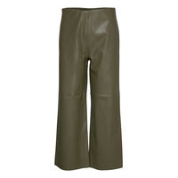 Dowiesz Pants Leather Leggings/Housut Vihreä Saint Tropez