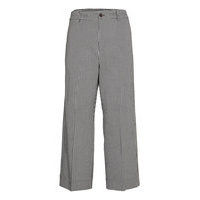 Trousers Leveälahkeiset Housut Harmaa Noa Noa