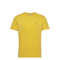 Salis C Ss T-shirts Short-sleeved Keltainen Napapijri