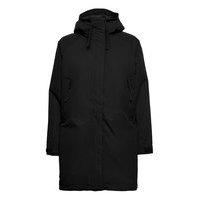 W Mono Material Ins Rain Coat Outerwear Rainwear Rain Coats Musta Helly Hansen