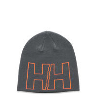 K Outline Beanie Accessories Headwear Hats Beanie Harmaa Helly Hansen