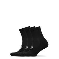 3ppk Quarter Underwear Socks Regular Socks Musta Asics