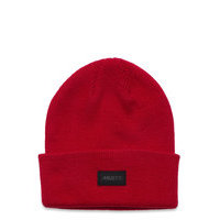 Shaker Cuff Beanie Accessories Headwear Beanies Punainen Musto