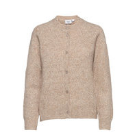 Isabellasz Cardigan Neuletakki Beige Saint Tropez