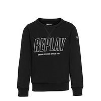 Sweater Svetari Collegepaita Musta Replay