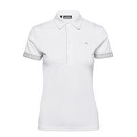 Novia Golf Polo T-shirts & Tops Polos Valkoinen J. Lindeberg Golf