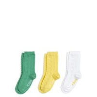 Pointelle Socks 3-Pack Socks & Tights Socks Monivärinen/Kuvioitu Mini Rodini