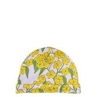 Alpine Flowers Aop Baby Beanie Accessories Headwear Hats Baby Hats Monivärinen/Kuvioitu Mini Rodini