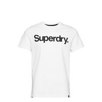 Cl Tee T-shirts Short-sleeved Valkoinen Superdry