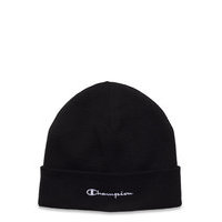 Beanie Cap Accessories Headwear Hats Beanie Musta Champion