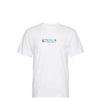 Summer Linear Box Tee T-shirts Short-sleeved Valkoinen Adidas Originals, adidas Originals