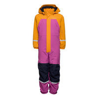 Zeb Kids Coverall Outerwear Snow/ski Clothing Snow/ski Suits & Sets Monivärinen/Kuvioitu Didriksons