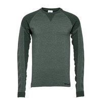 Hmlkent Seamless T-Shirt L/S T-shirts Long-sleeved Vihreä Hummel