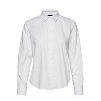 Regular Oxford Shirt Pitkähihainen Paita Valkoinen GANT
