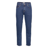 Rinsed Blue Loose Jeans Jeans Loose Sininen Revolution