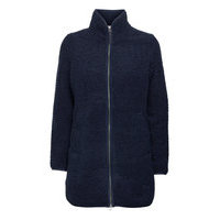 High Cloud Coat W Sweat-shirts & Hoodies Fleeces & Midlayers Sininen Jack Wolfskin