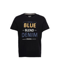 Tee T-shirts Short-sleeved Musta Blend