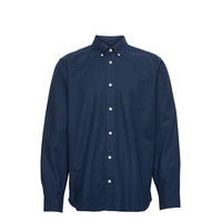 Oxford Shirt In Standard Fit Paita Rento Casual Sininen GAP