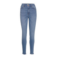 Trousers Denim Clara Blue Skinny Farkut Sininen Lindex