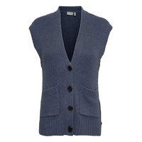 Frcedarki 1 Vest Vests Knitted Vests Sininen Fransa