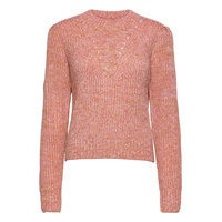 Loose Fit Crewneck Pullover With Puff Sleeves Neulepaita Vaaleanpunainen Scotch & Soda