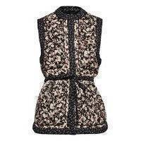 Annie Quilt Waistcoat Vests Padded Vests Ruskea Second Female