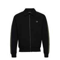 Striped Tape Tricot Jkt Bombertakki Takki Musta Fred Perry