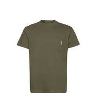 Loose Fit T-Shirt With Pocket T-shirts Short-sleeved Vihreä Revolution